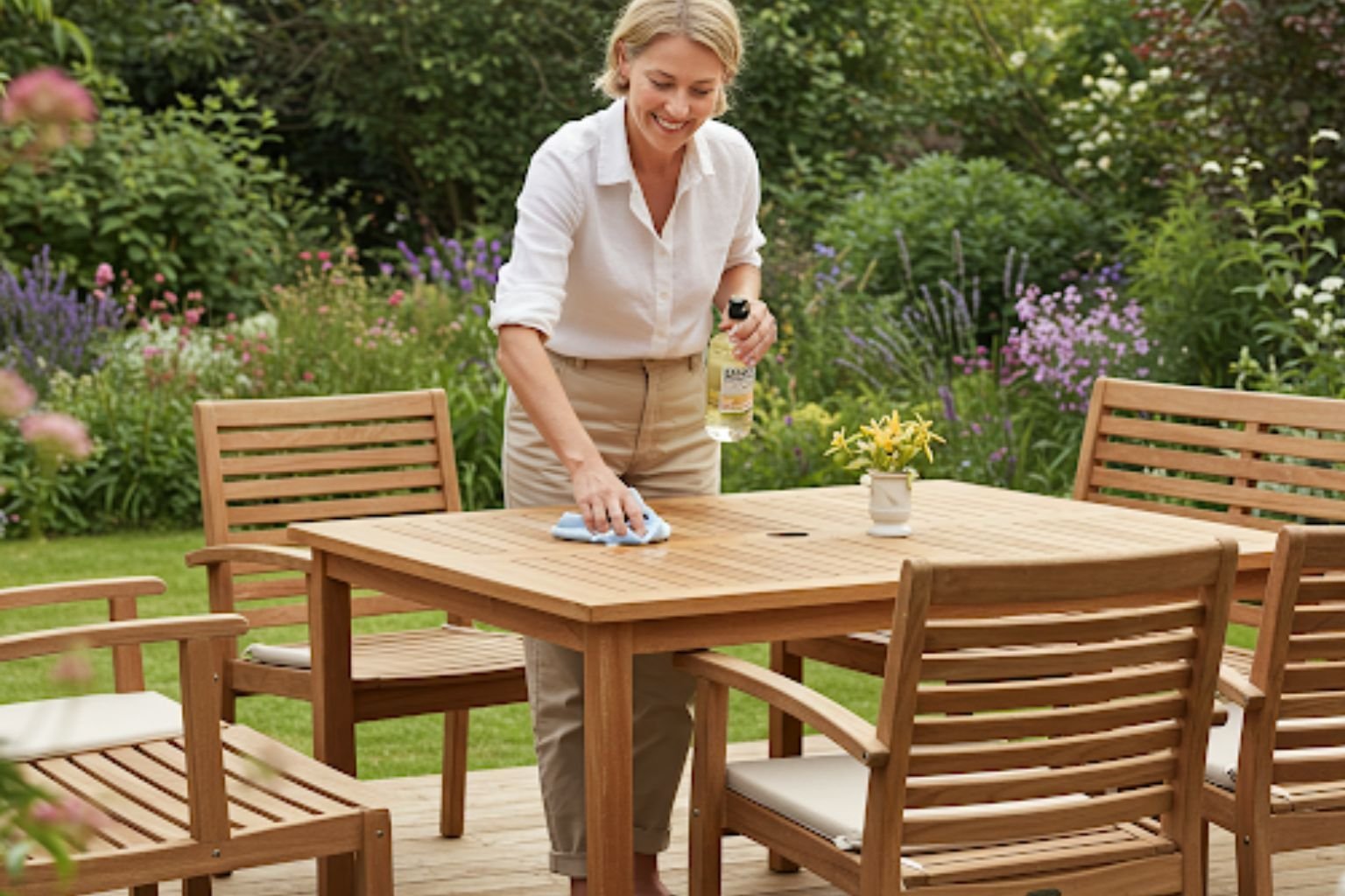 Non-Negotiable Guide on How to Clean Teak Outdoor Furniture