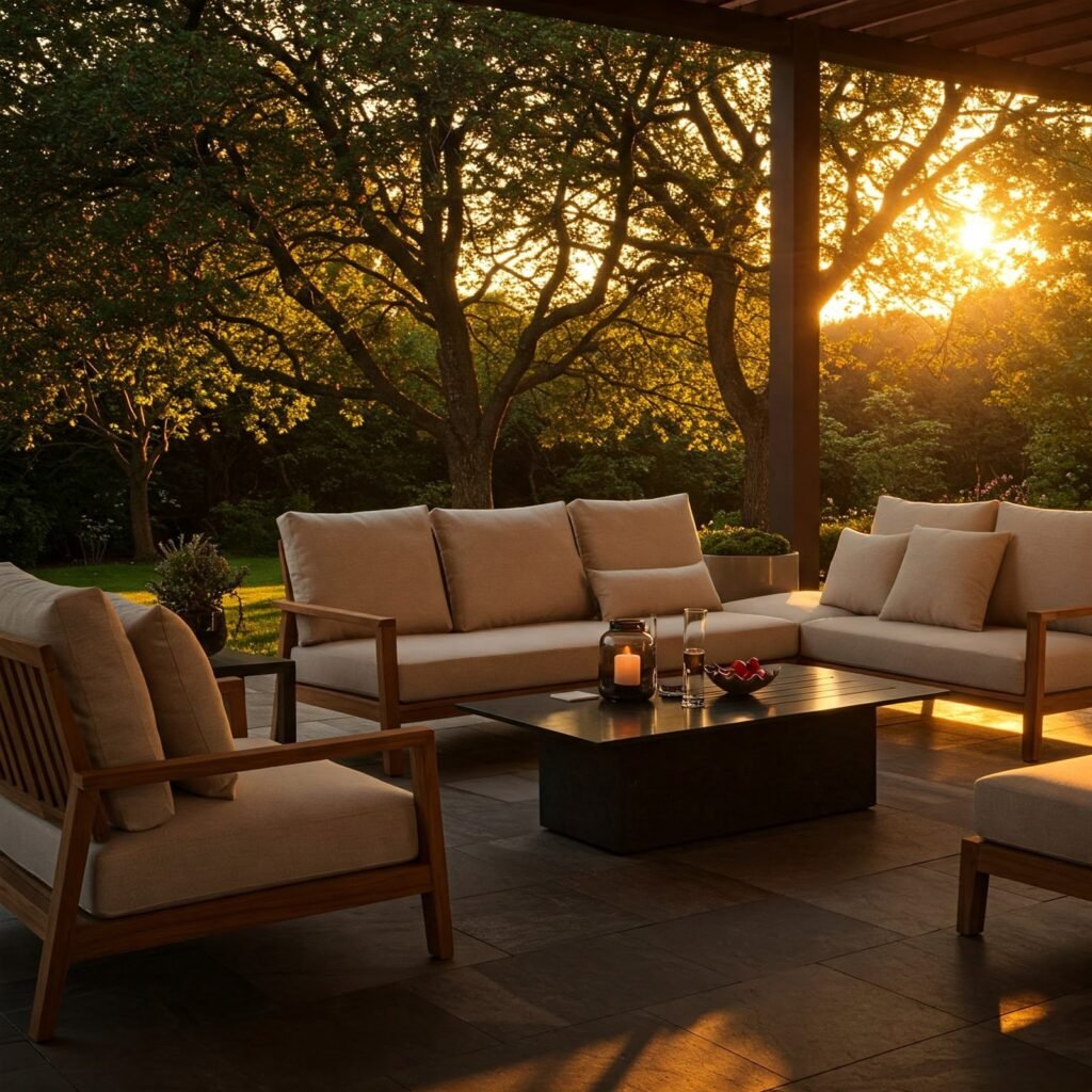 Luxurious Outdoor Furniture: Redefining Comfort and Elegance Under the Open Sky