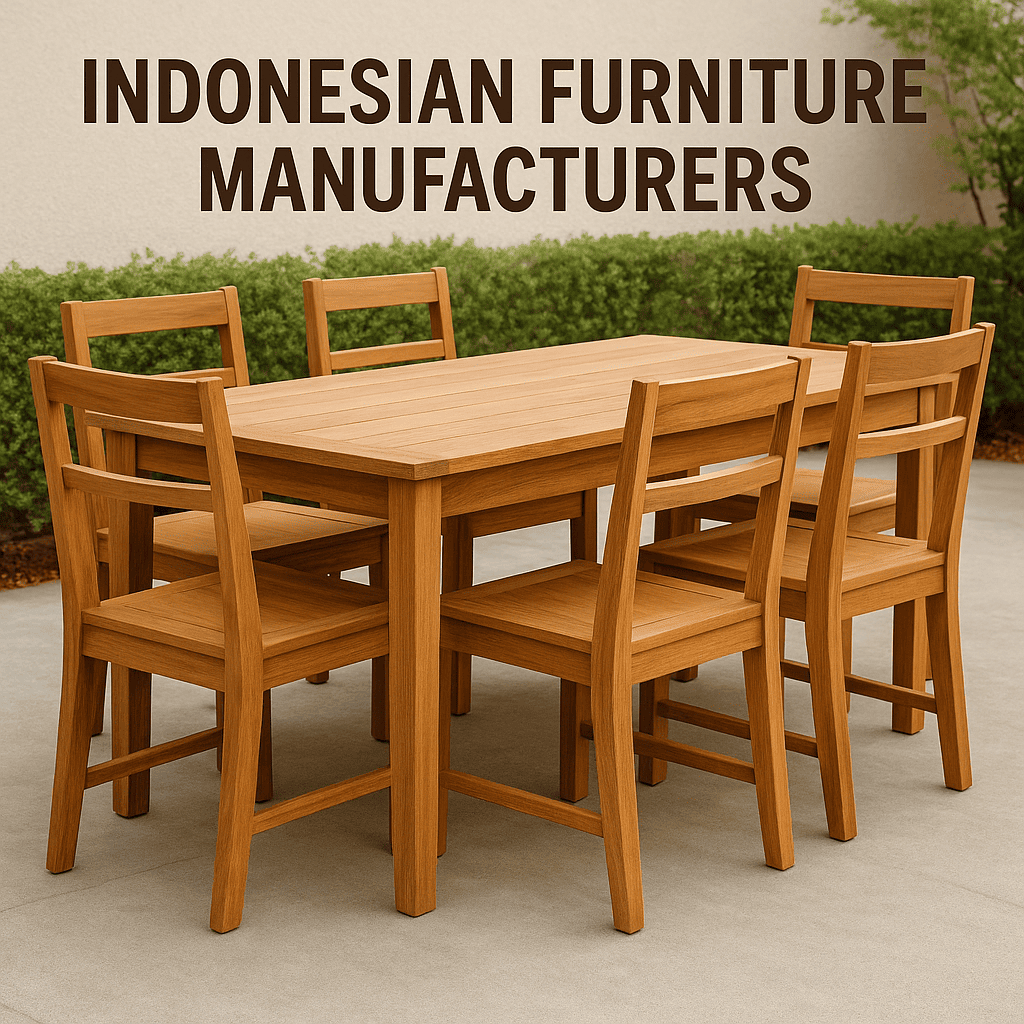 Indonesian Furniture Manufacturers: The Unsung Backbone of Global Interiors