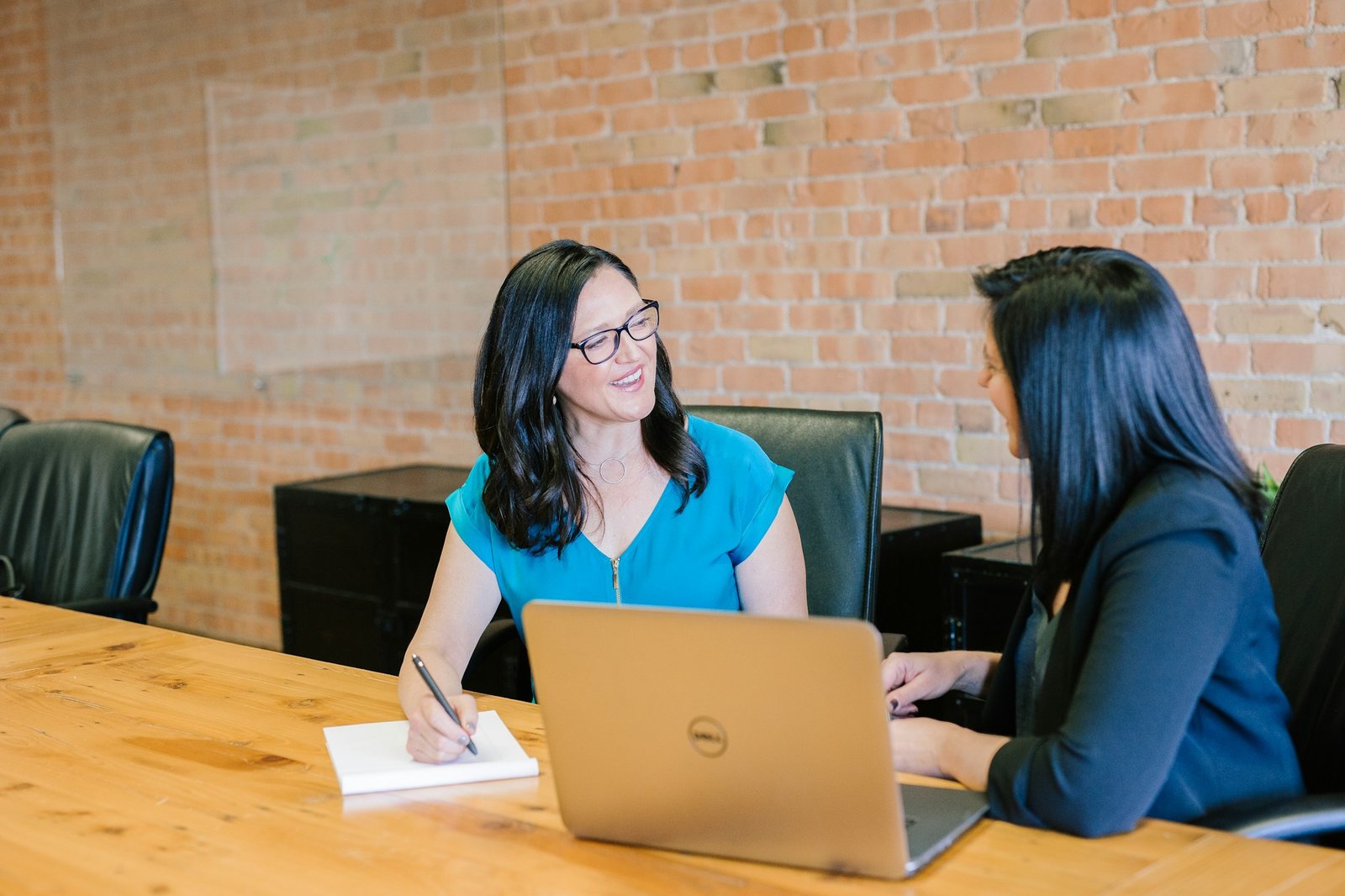 A team turning a conversation into practical next steps